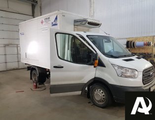 Установка пневмоподвески  на заднюю ось Transit 2015 двухскат 