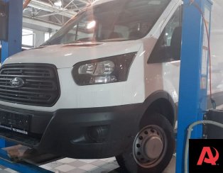 Установка пневмоподвески на Ford Transit (ЦМФ)