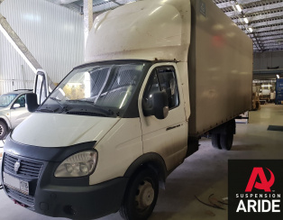 Установка пневмоподвески на заднюю ось Газ Газель Бизнес