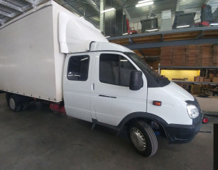 Установка пневмоподвески и системы управления на переднюю и заднюю ось ГАЗ Газель Бизнес (21.05.2018)