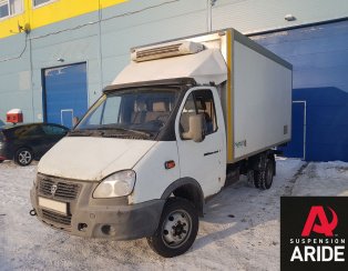 Установка пневмоподвески на Газель Бизнес