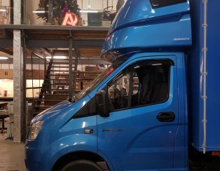 Установка пневмоподвески переднюю и заднюю ось и системы управления Газель НЕКСТ