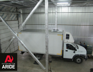 Установка пневмоподвески ГАЗ Газон NEXT