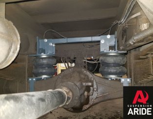 Установка пневмоподвески на заднюю ось Газон Некст