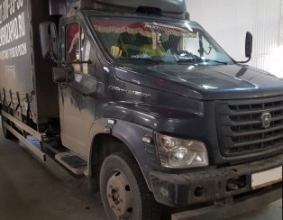 Стандартная установка пневмоподвески на Газон Next