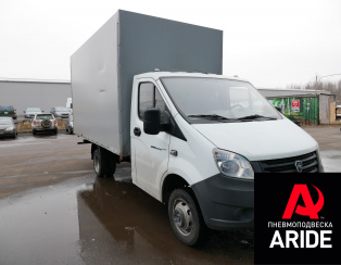 Установка пневмоподвески на новенькую Газель Next