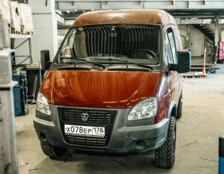 Пневмоподвеска на ГАЗ Соболь 4х4