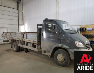 Установка пневмоподвески на заднюю ось ГАЗ ВАЛДАЙ