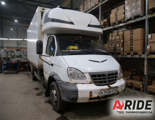 Пневмоподвеска на Валдай 