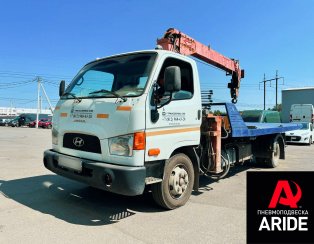 Установка вспомогательной пневмоподвески на Hyundai HD78