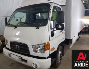 Установка пневмоподвески на заднюю ось Hyundai HD78