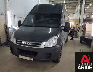 Установка пневмоподвески на заднюю ось Iveco Daily