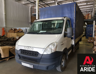 Установка пневмоподвески и системы управления на заднюю ось Iveco Daily 35C (14.05.2018)