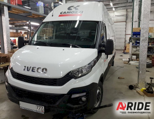 Установка пневмоподвески на заднюю ось IVECO DAILY 35S