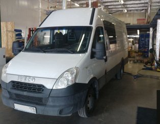 Установка пневмоподвески на заднюю ось Iveco Daily 35C (23.05.2018)