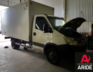 Установка пневмоподвески на заднюю ось Iveco Daily 50C (21.06.2018)
