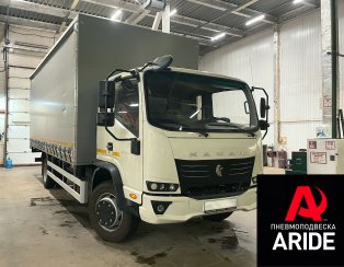 Установка пневмоподвески на КАМАЗ Компас 12