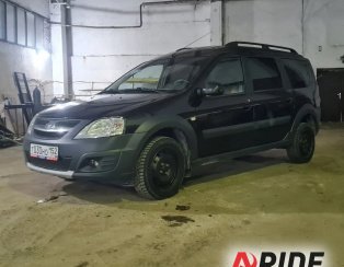 Установка пневмоподвески на Lada Largus