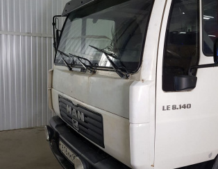 Установка пневмоподвески на заднюю ось MAN LE_8_140