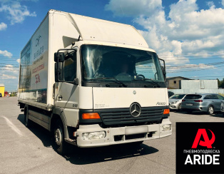 Установка пневмоподвески на Mercedes-Benz Atego