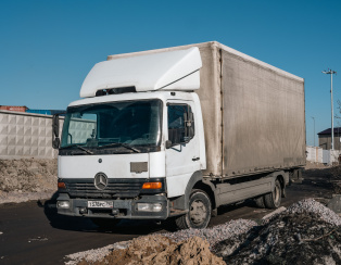 Пневмоподвеска на Mercedes-Benz Atego 815