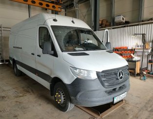 Установка пневмоподвески Mercedes Sprinter W907, 516
