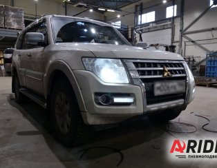 Пневматический сигнал на Mitsubishi Pajero