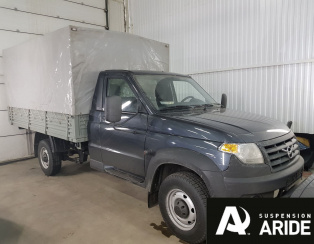 Установка пневмоподвески на заднюю ось УАЗ PROFI