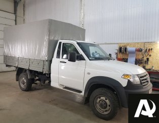 Установка базового комплекта пневмоподвески на заднюю ось УАЗ PROFI 