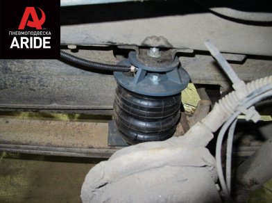 Рис. 4 Наши проекты: Пневмоподвеска на ГАЗ (GAZ) Валдай для комфорта - Этапы установки