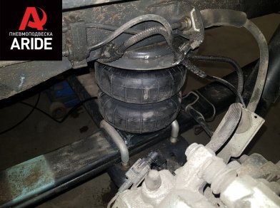 Рис. 4 Наши проекты: Пневмоподвеска на Fiat Ducato 2016 года - Этапы установки