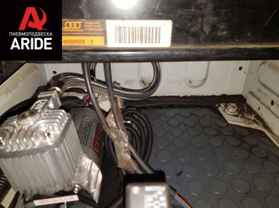 Рис. 4 Наши проекты: Пневмоподвеска на ГАЗ (GAZ) Газель NEXT доработка пневмоподвески - Этапы установки