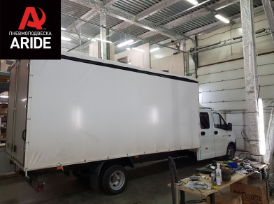 Рис. 3 Наши проекты: Пневмоподвеска на ГАЗ (GAZ) Газель NEXT доработка пневмоподвески - Этапы установки