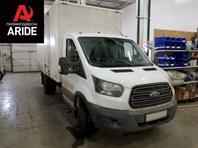 Рис. 10 Наши проекты: Установка задней пневмоподвески ﻿Ford Transit RWD