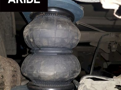 Рис. 9 Наши проекты: Установка задней пневмоподвески ﻿Ford Transit RWD