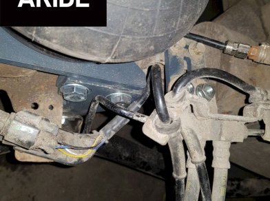 Рис. 4 Наши проекты: Установка задней пневмоподвески ﻿Ford Transit RWD