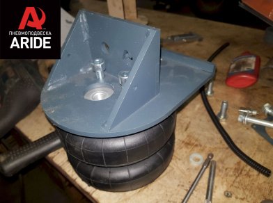 Рис. 1 Наши проекты: Пневмоподвеска на Foton Aumark 1061 - Этапы установки