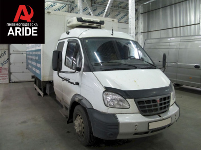 Рис. 13 Наши проекты: Пневмоподвеска на ГАЗ (GAZ) Валдай - Этапы установки