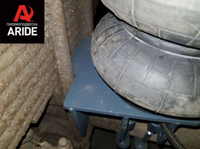 Рис. 10 Наши проекты: Пневмоподвеска на ГАЗ (GAZ) Валдай - Этапы установки