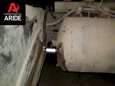 Рис. 4 Наши проекты: Пневмоподвеска на ГАЗ (GAZ) Валдай - Этапы установки