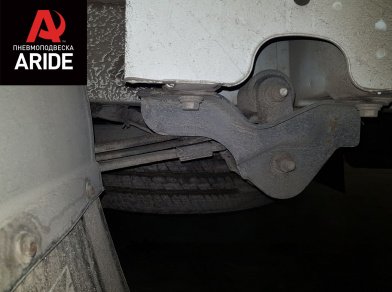 Рис. 4 Наши проекты: Пневмоподвеска на Renault Master для грузоподъемности - Этапы установки