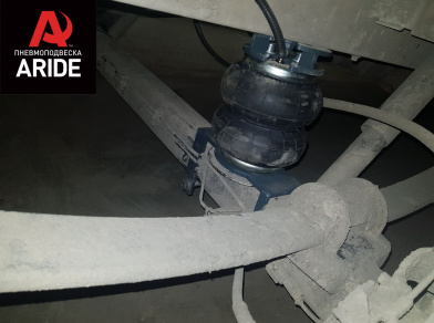 Рис. 5 Наши проекты: Пневмоподвеска на Ford Transit FWD - Этапы установки