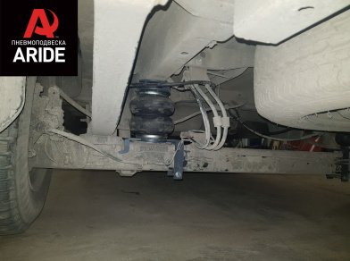 Рис. 4 Наши проекты: Пневмоподвеска на Ford Transit FWD - Этапы установки