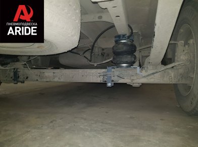 Рис. 3 Наши проекты: Пневмоподвеска на Ford Transit FWD - Этапы установки