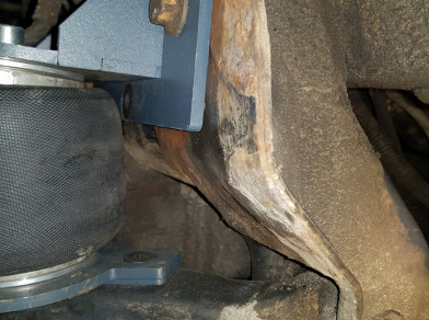 Рис. 2 Наши проекты: Установка дополнительной передней пневмоподвески ﻿Iveco Daily 35C