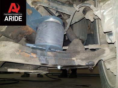 Рис. 9 Наши проекты: Установка дополнительной передней пневмоподвески ﻿Iveco Daily 35C