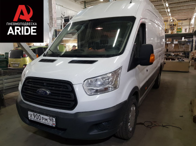 Рис. 1 Наши проекты: Пневмоподвеска на ﻿Ford Transit RWD для грузоподъемности - Этапы установки