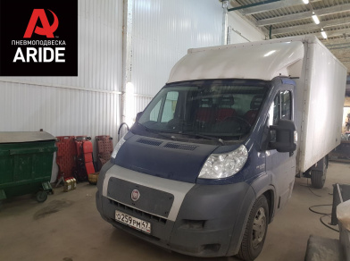 Рис. 1 Наши проекты: Пневмоподвеска на ﻿Fiat Ducato - Этапы установки