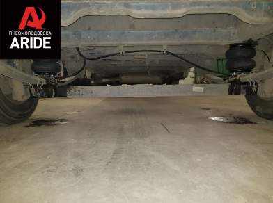 Рис. 4 Наши проекты: Пневмоподвеска на ﻿Fiat Ducato - Этапы установки