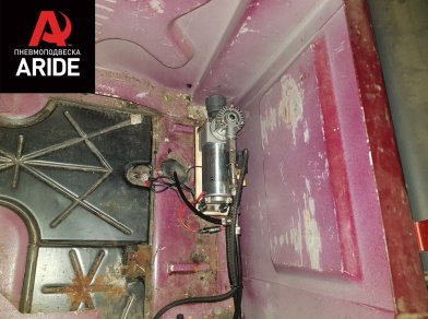 Рис. 3 Наши проекты: Пневмоподвеска на ﻿Mercedes Sprinter 3 - Этапы установки